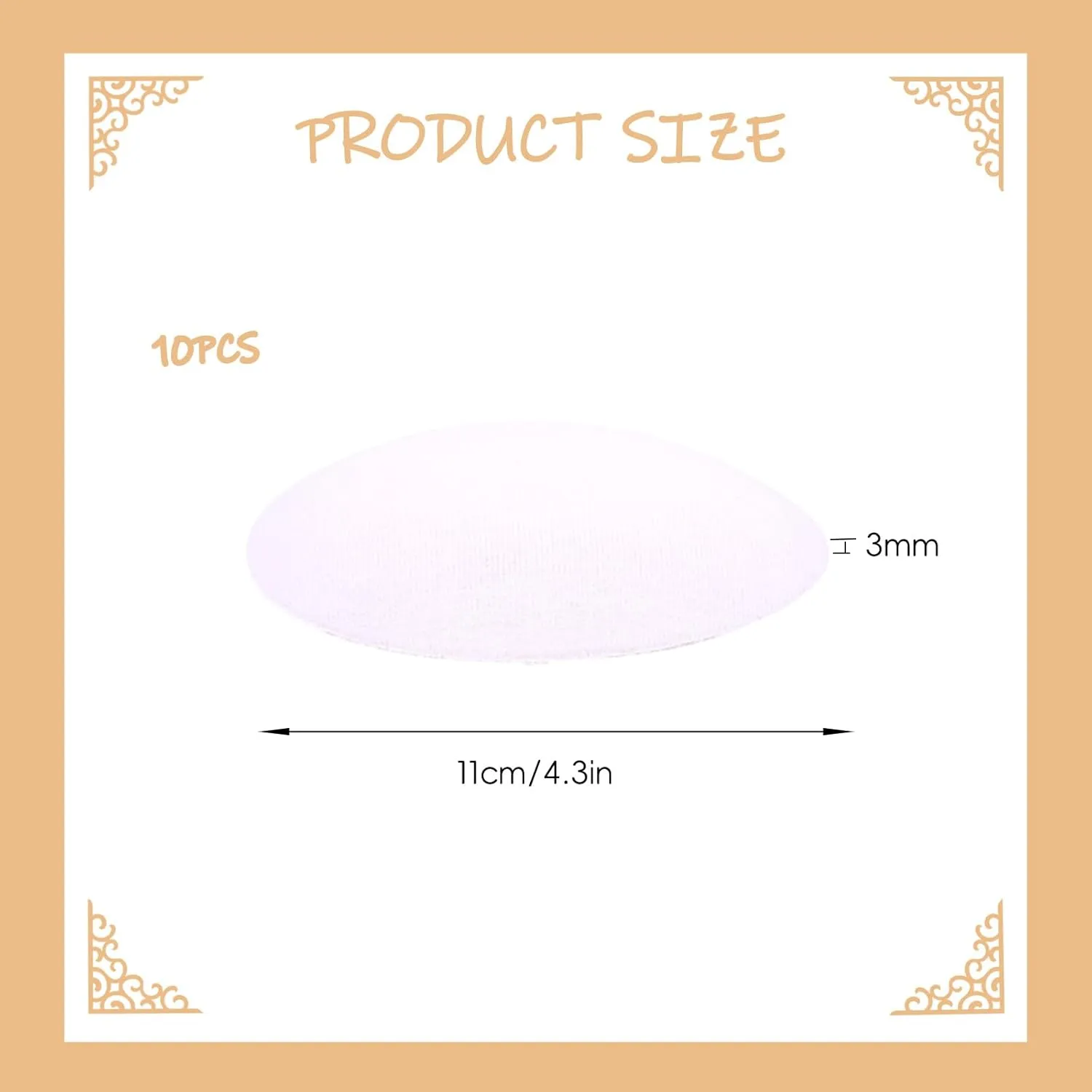 10Pcs Fascinator Base, Round Hat Base, Fascinator Hat Base, Sinamay Hat Base, Cocktail Hat Craft Material Supply