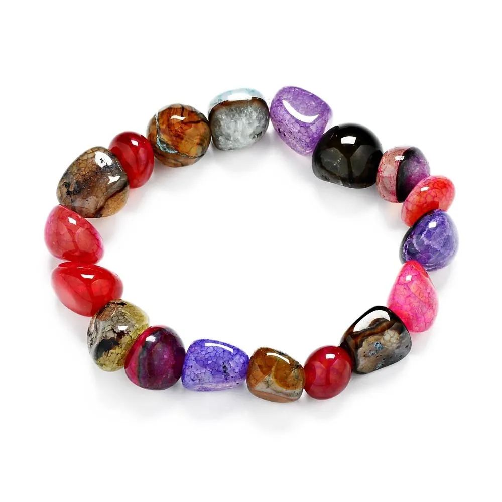 Chakra Healing Natural Energy Stone Bracelet