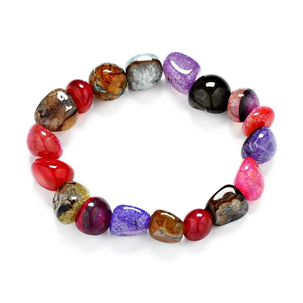 Chakra Healing Natural Energy Stone Bracelet