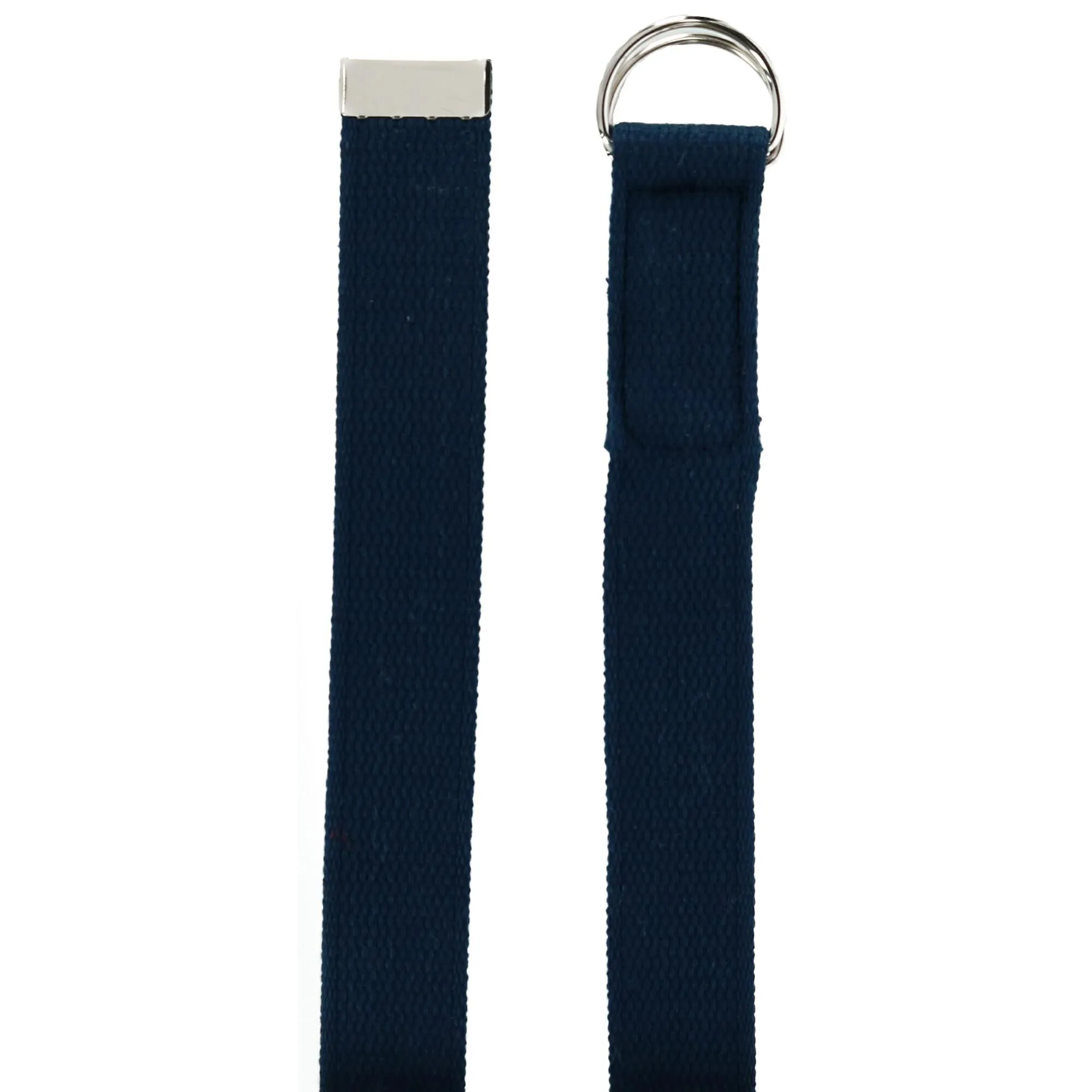 CTM® Cotton Web Belt with D Ring Buckle