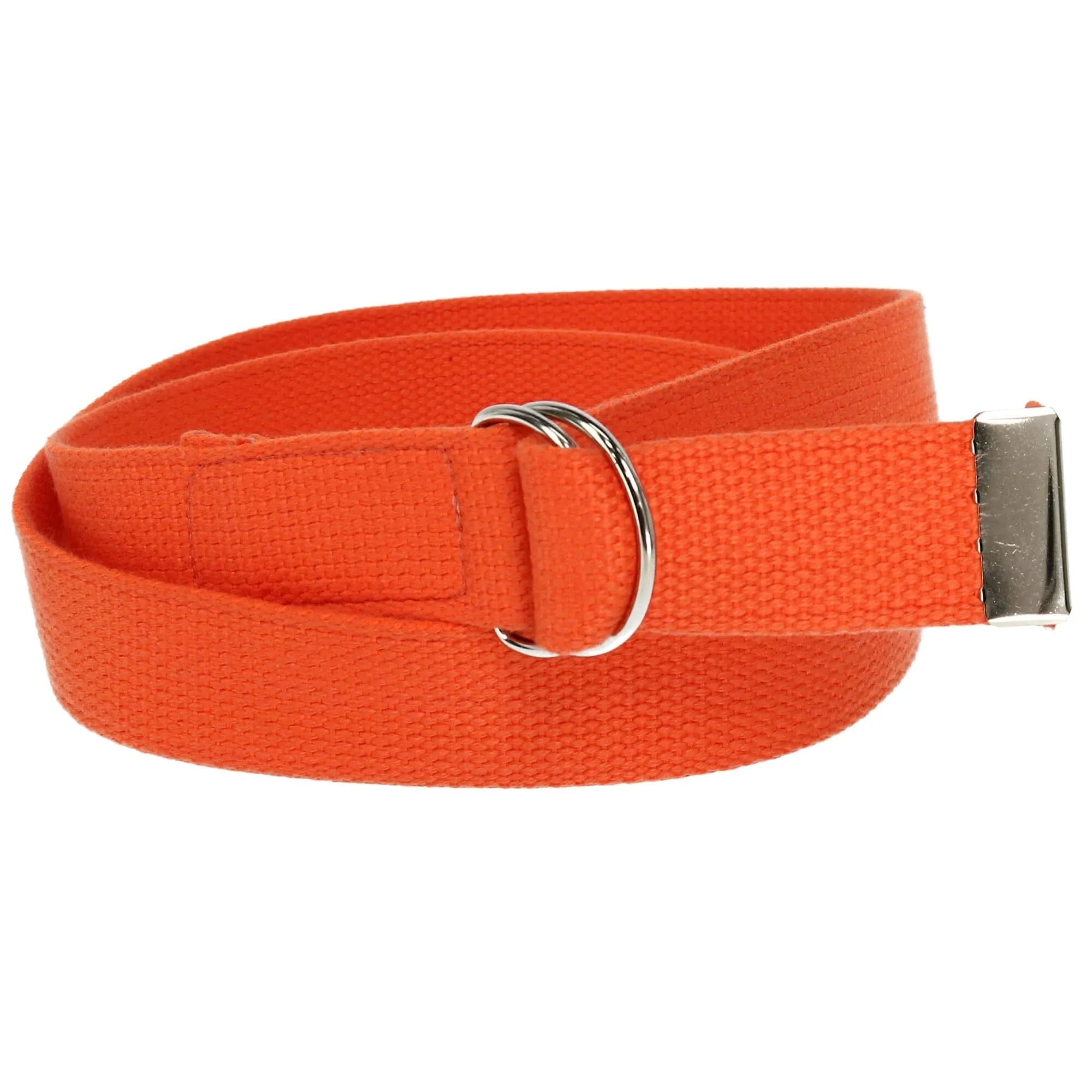 CTM® Cotton Web Belt with D Ring Buckle