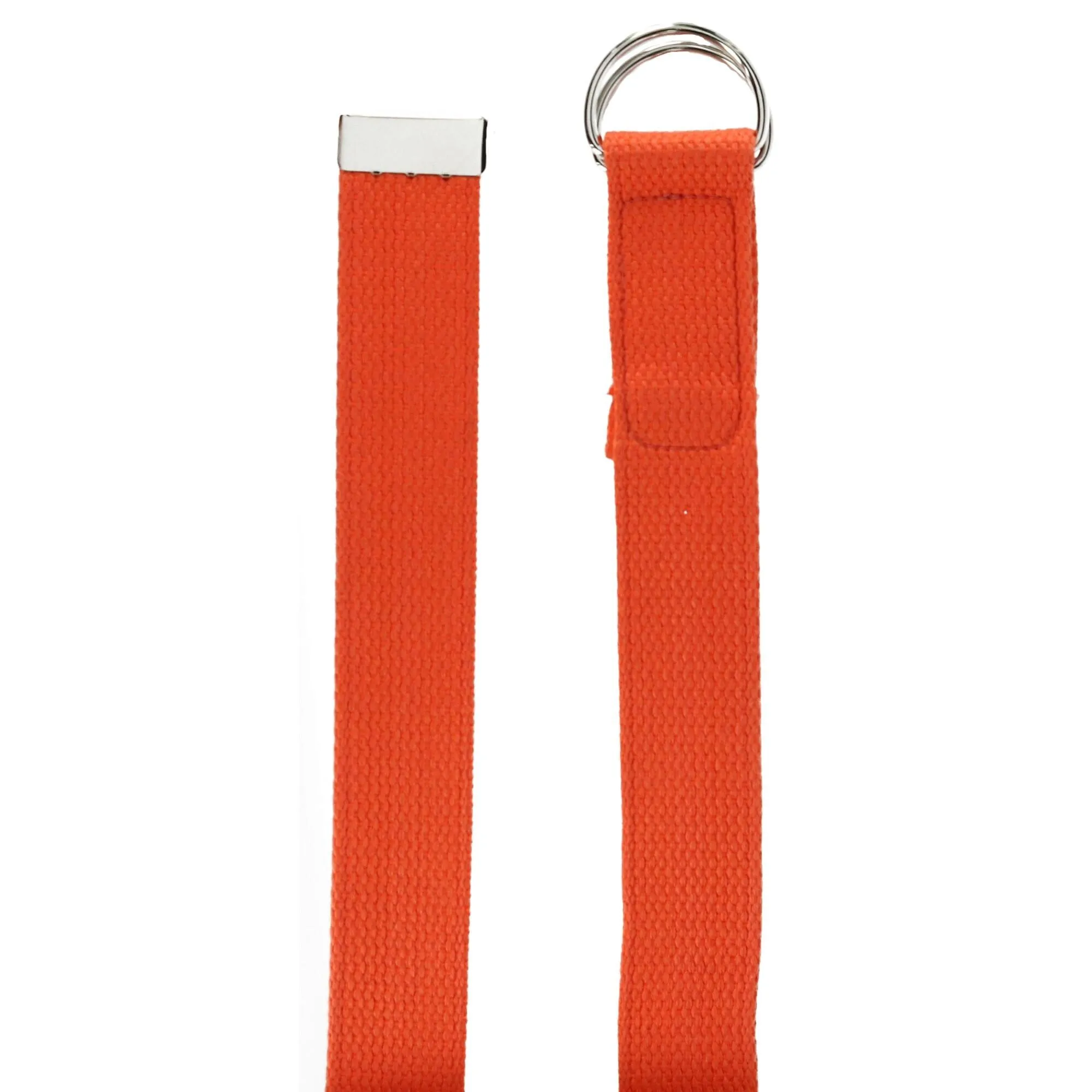CTM® Cotton Web Belt with D Ring Buckle