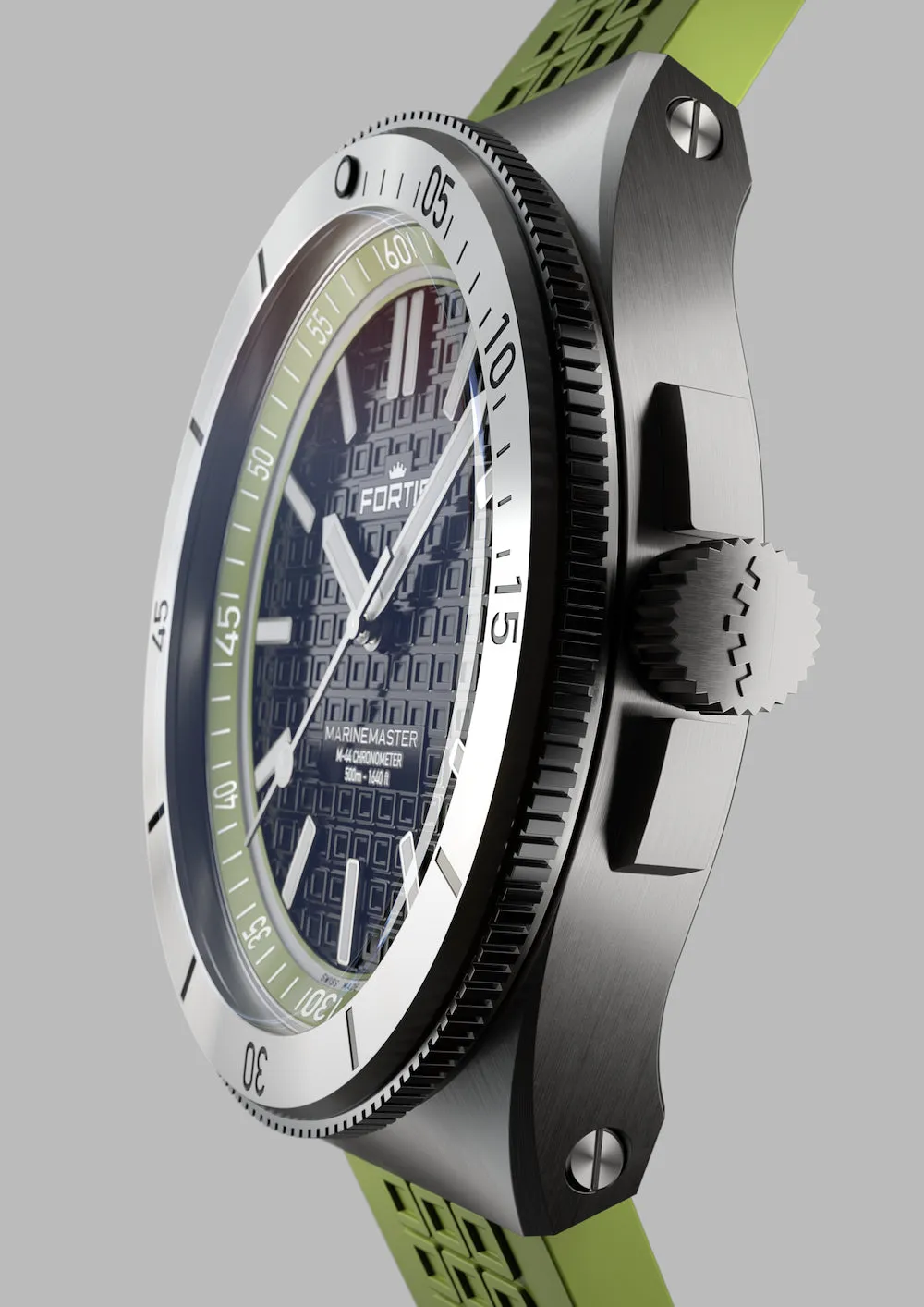 FOR Watch Marinemaster M 44 Woodpecker Green