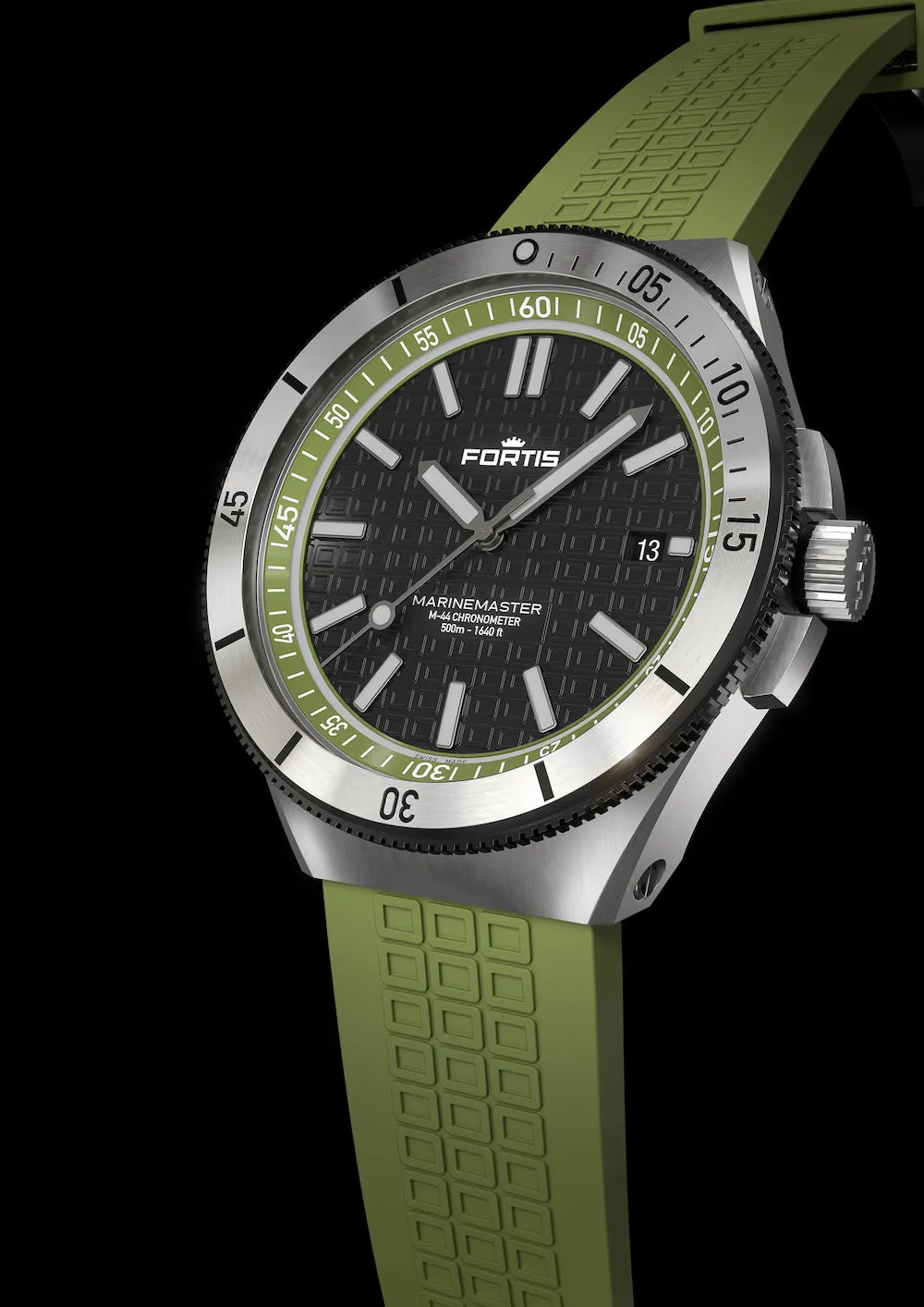 FOR Watch Marinemaster M 44 Woodpecker Green