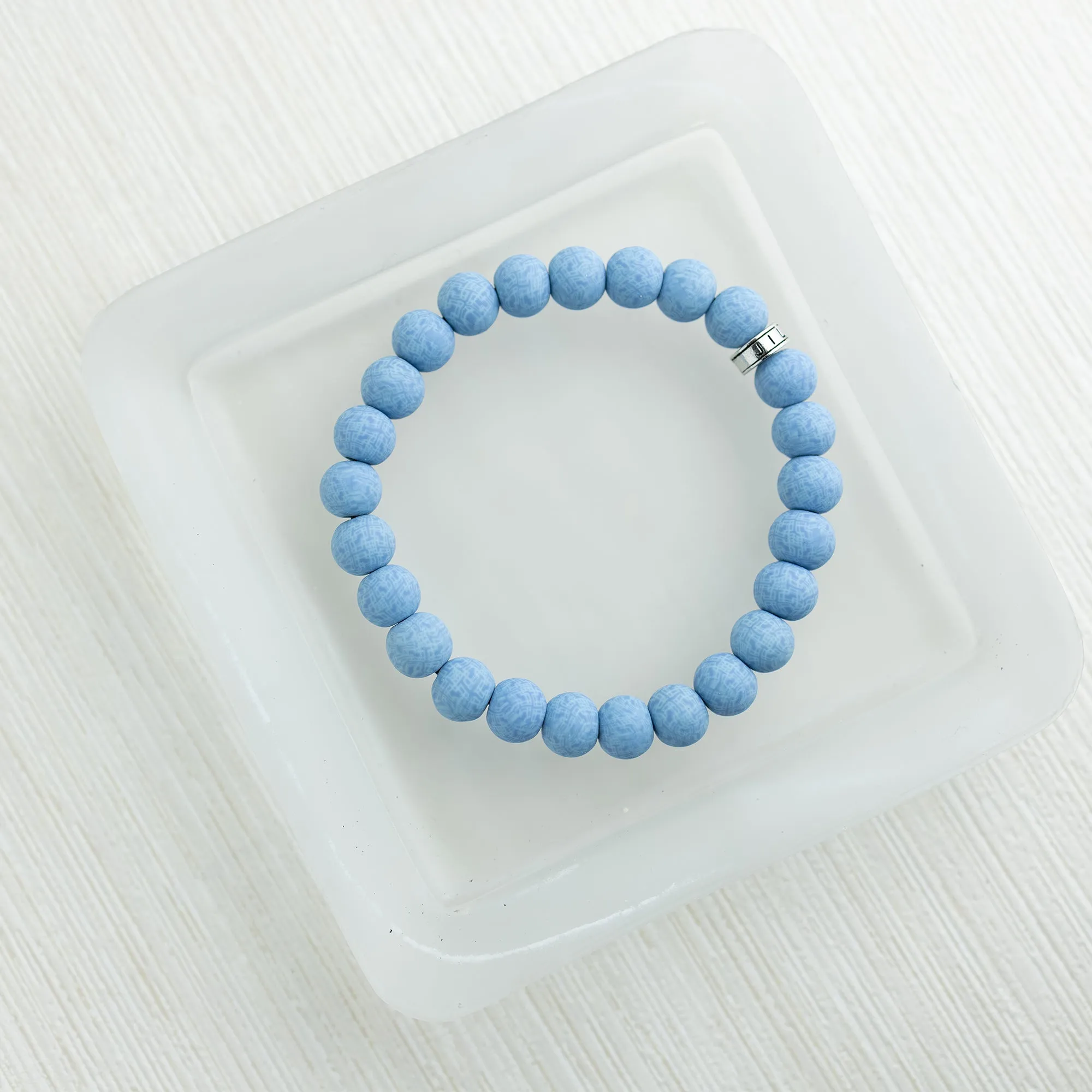Forget Me Knot Blue Stack Bracelet