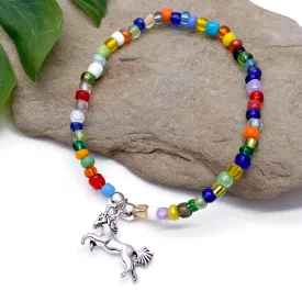 Horse Charm Bracelet - Colour Choice
