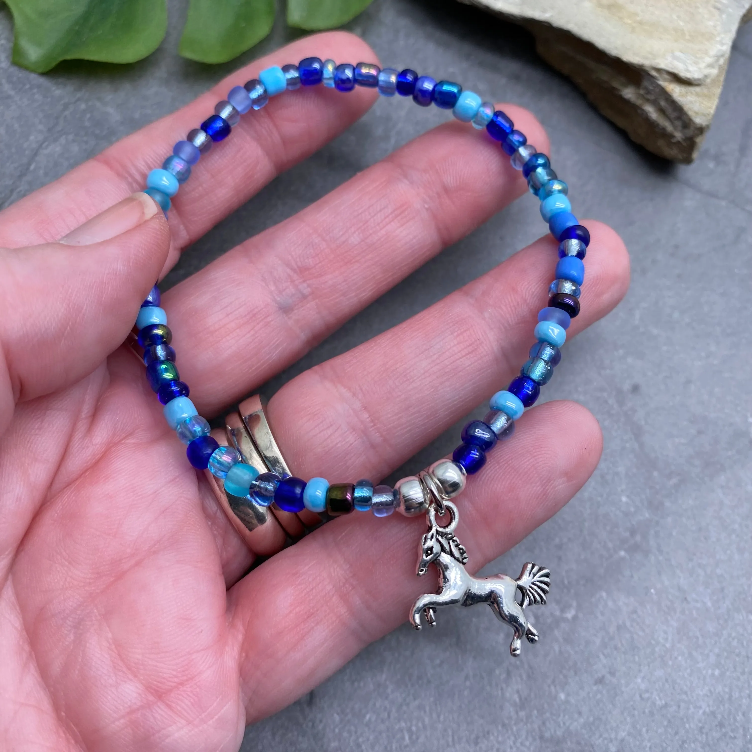 Horse Charm Bracelet - Colour Choice