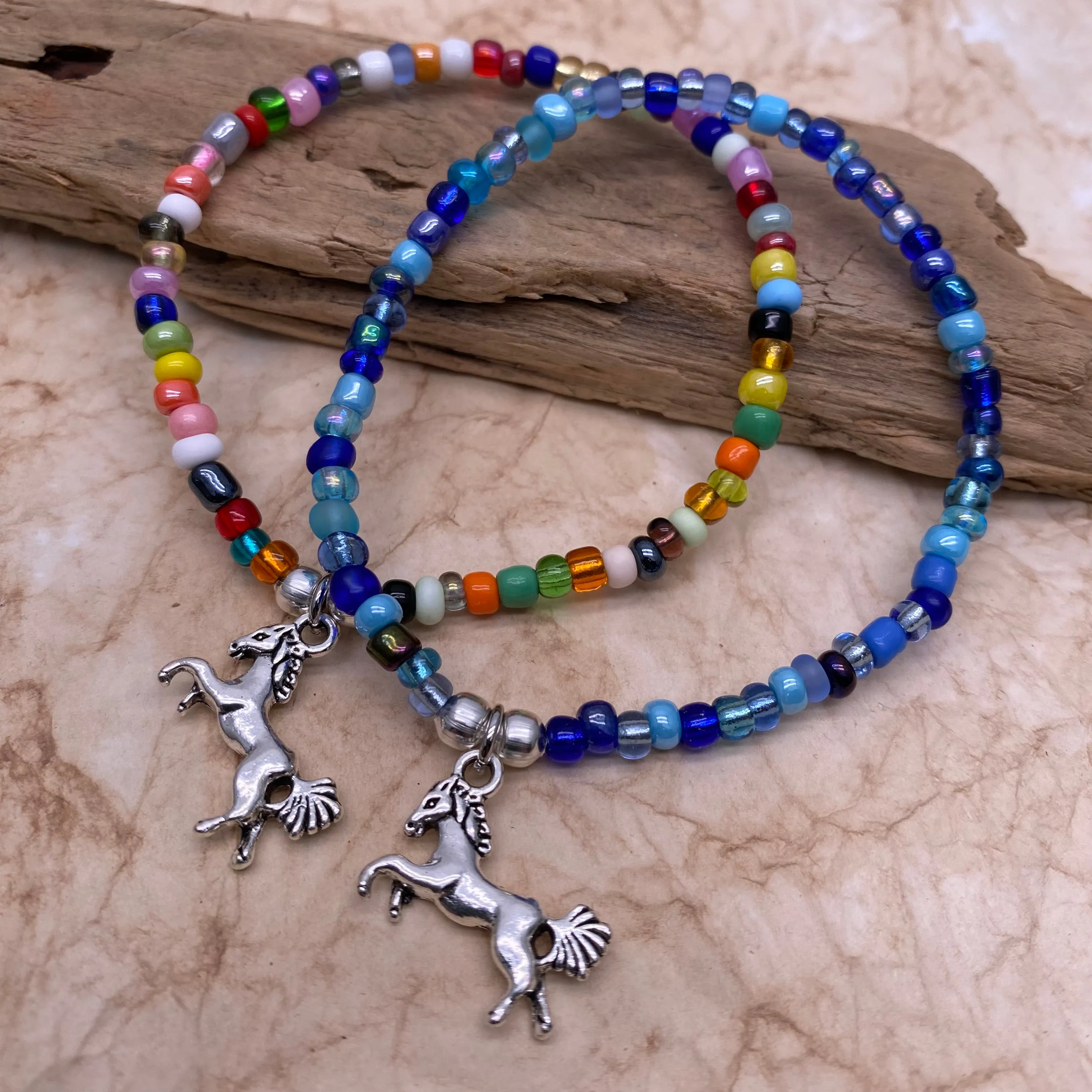 Horse Charm Bracelet - Colour Choice