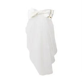 IVORY PRISCILLA BOW VEIL