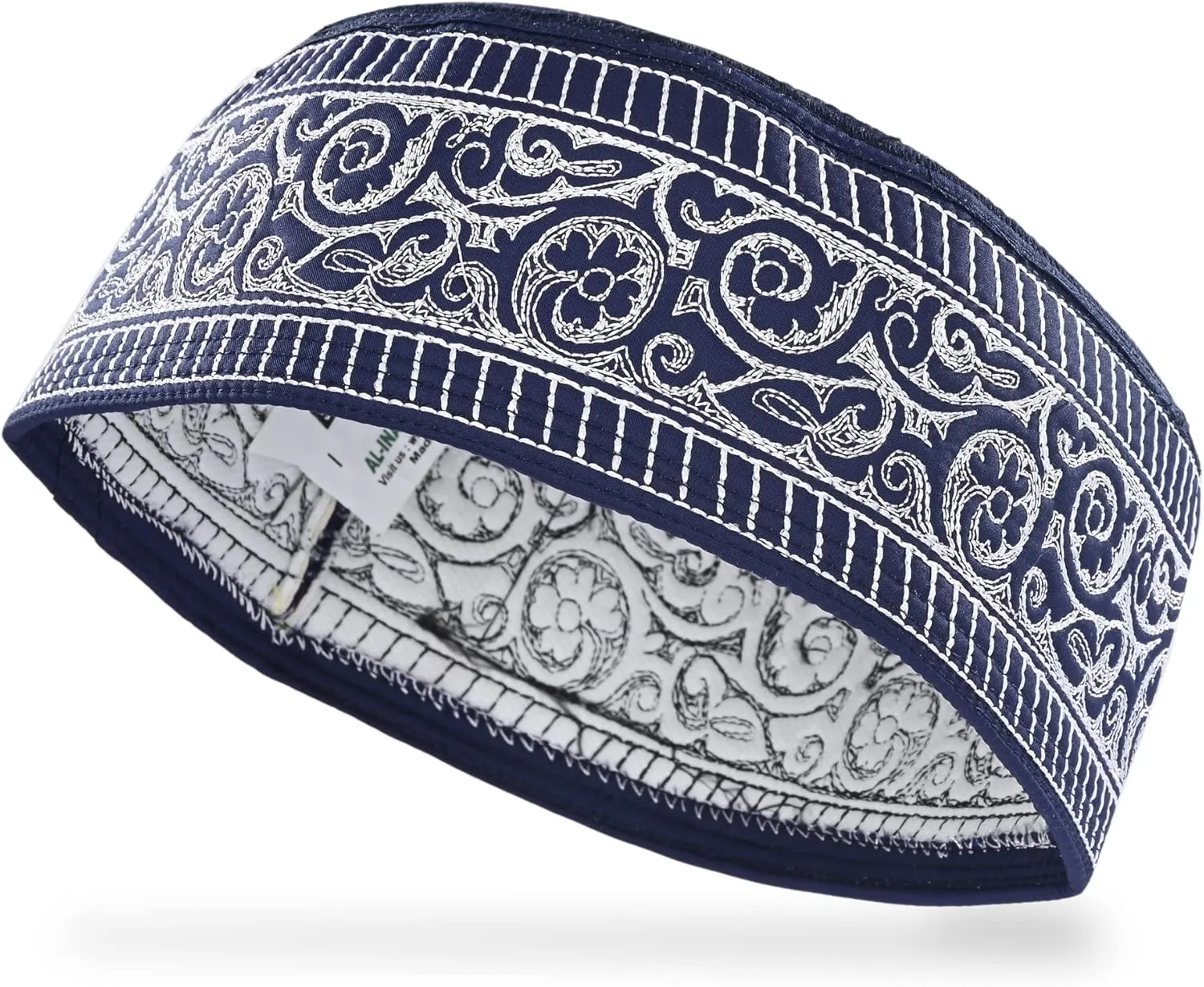 Kufi Men's Unisex Skull Cap Women's Designer Solid Hat with Hand Embroidery Kufi Caps Knitted Beanie Summer Headwear