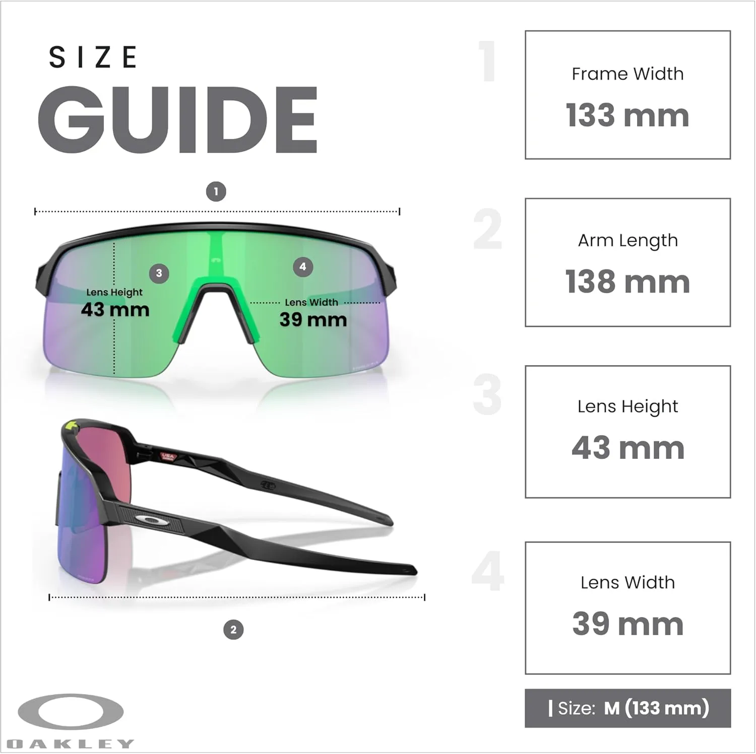 Oakley Sutro Lite OO9463 Shield Sunglasses for Men for Women   BUNDLE Accessory Leash   Designer iWear Kit