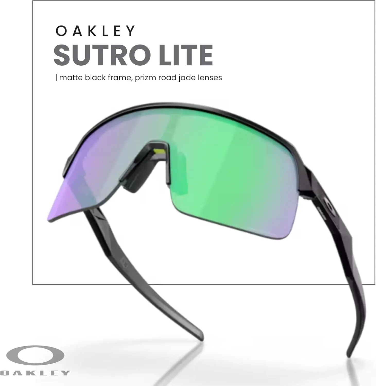 Oakley Sutro Lite OO9463 Shield Sunglasses for Men for Women   BUNDLE Accessory Leash   Designer iWear Kit