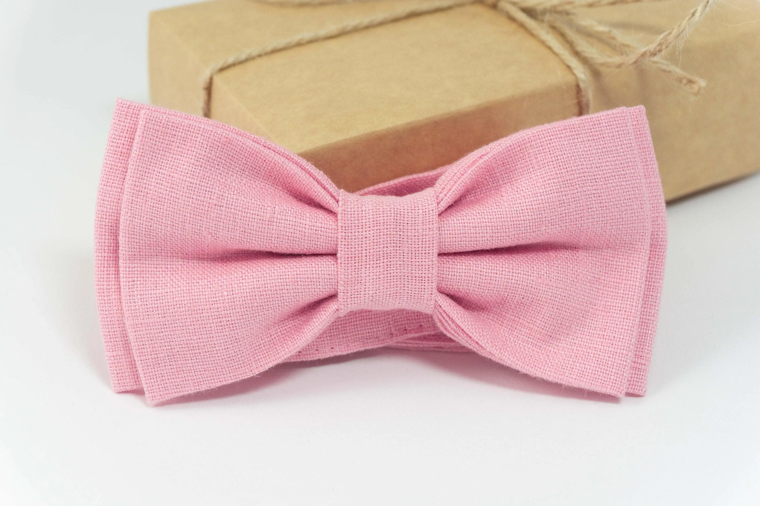 Pink color bow tie | toddler bow ties