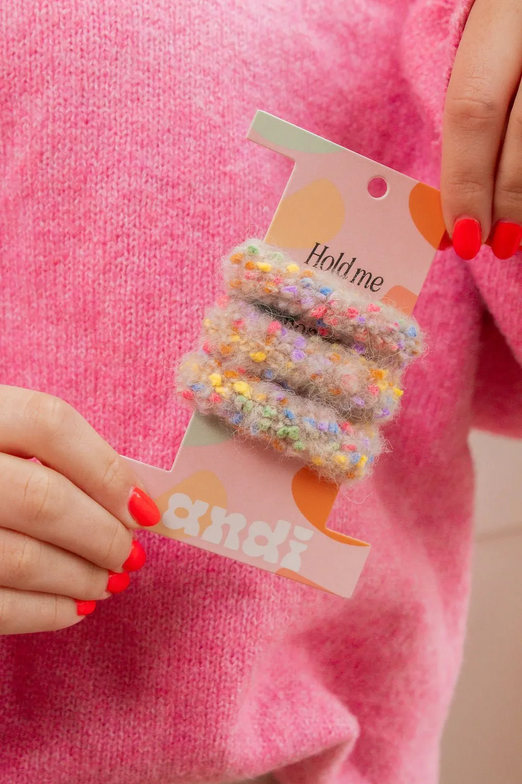 Pom Pom Hair Tie 3-Pack