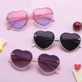 "Kisses" Heart Shape Sunglasses
