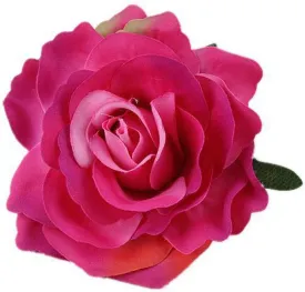 Rose Flower Hair Clip Flamenco Dancer Pin up Flower Brooch BC10
