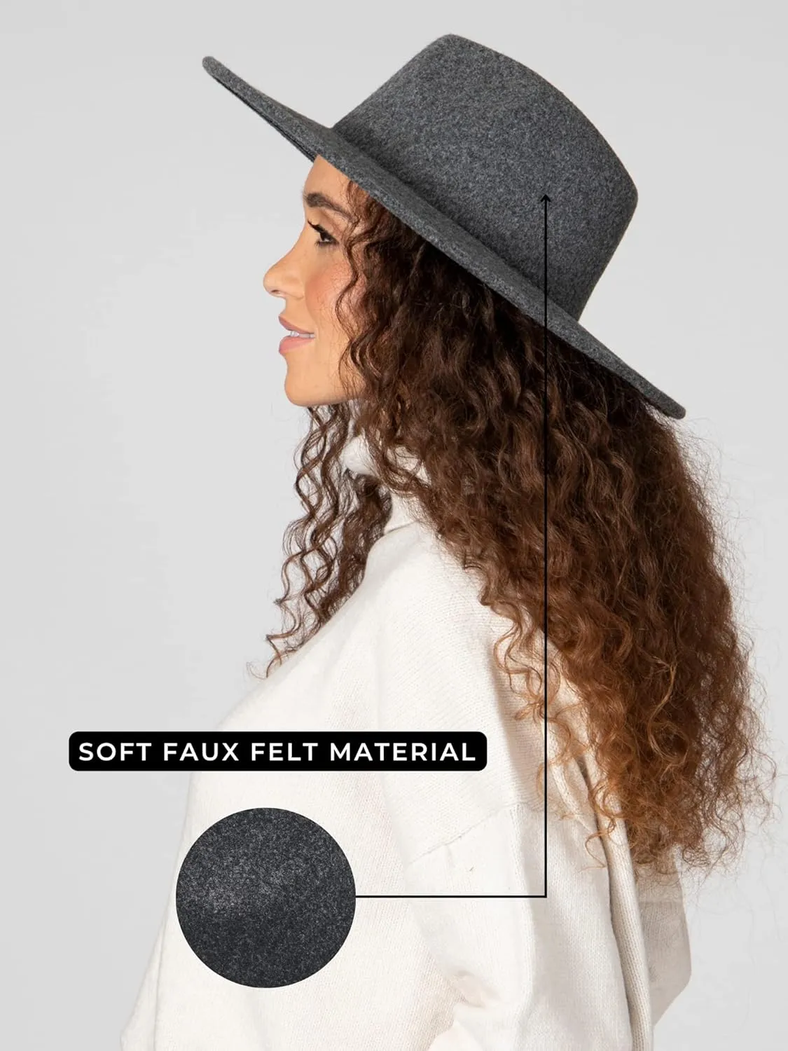 San Diego Hat Co. Women's Fedora